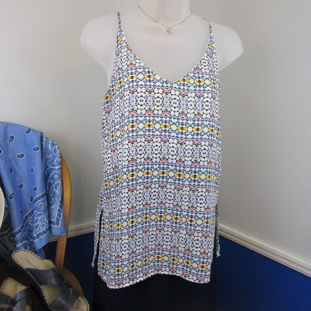 🎽HP🎽 H&M Thin Strap Tribal Print Tank Top